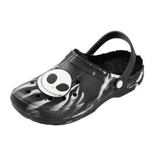 The Nightmare Before Christmas Unisex Adult Jack Skellington Clogs / Black